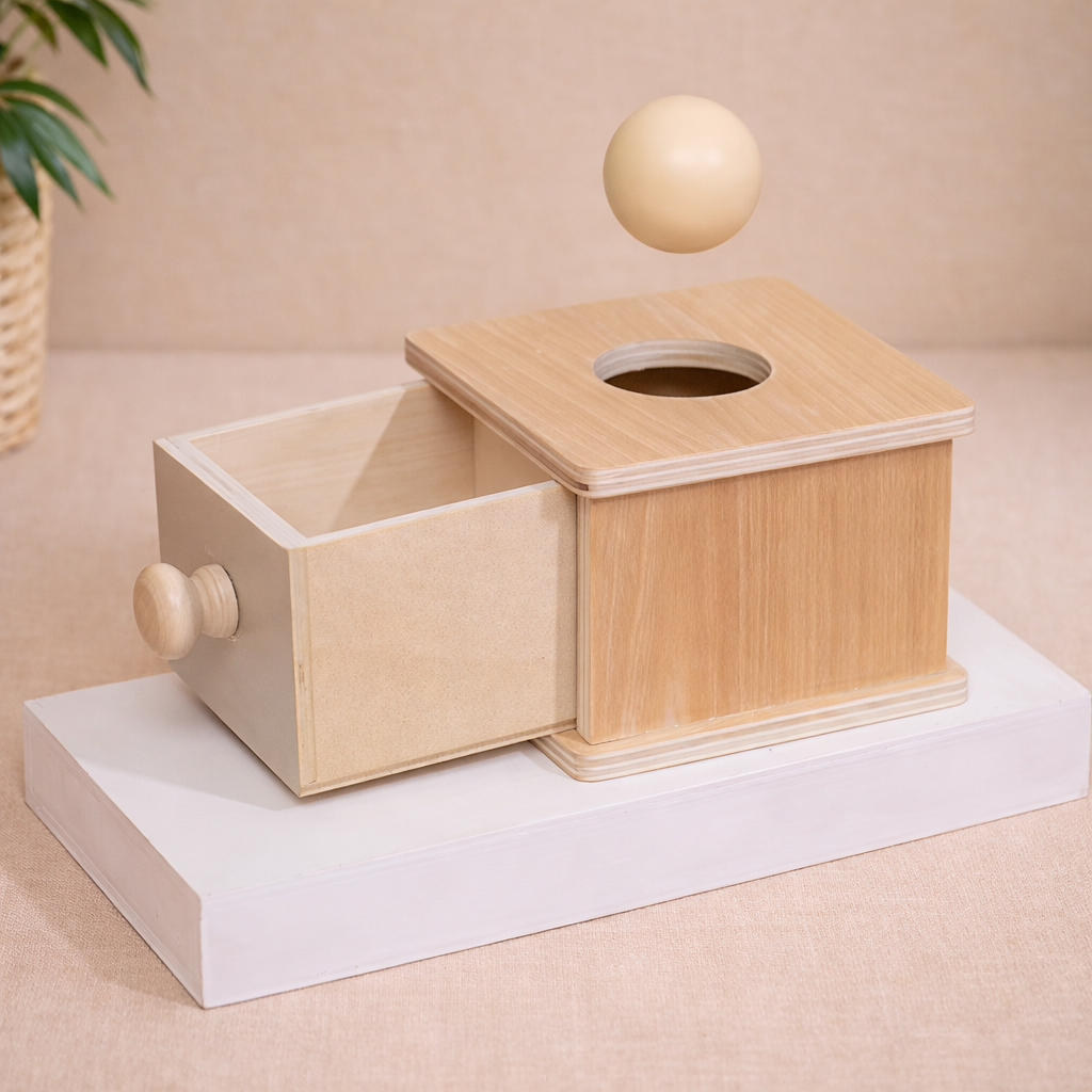 Montessori Box i Træ