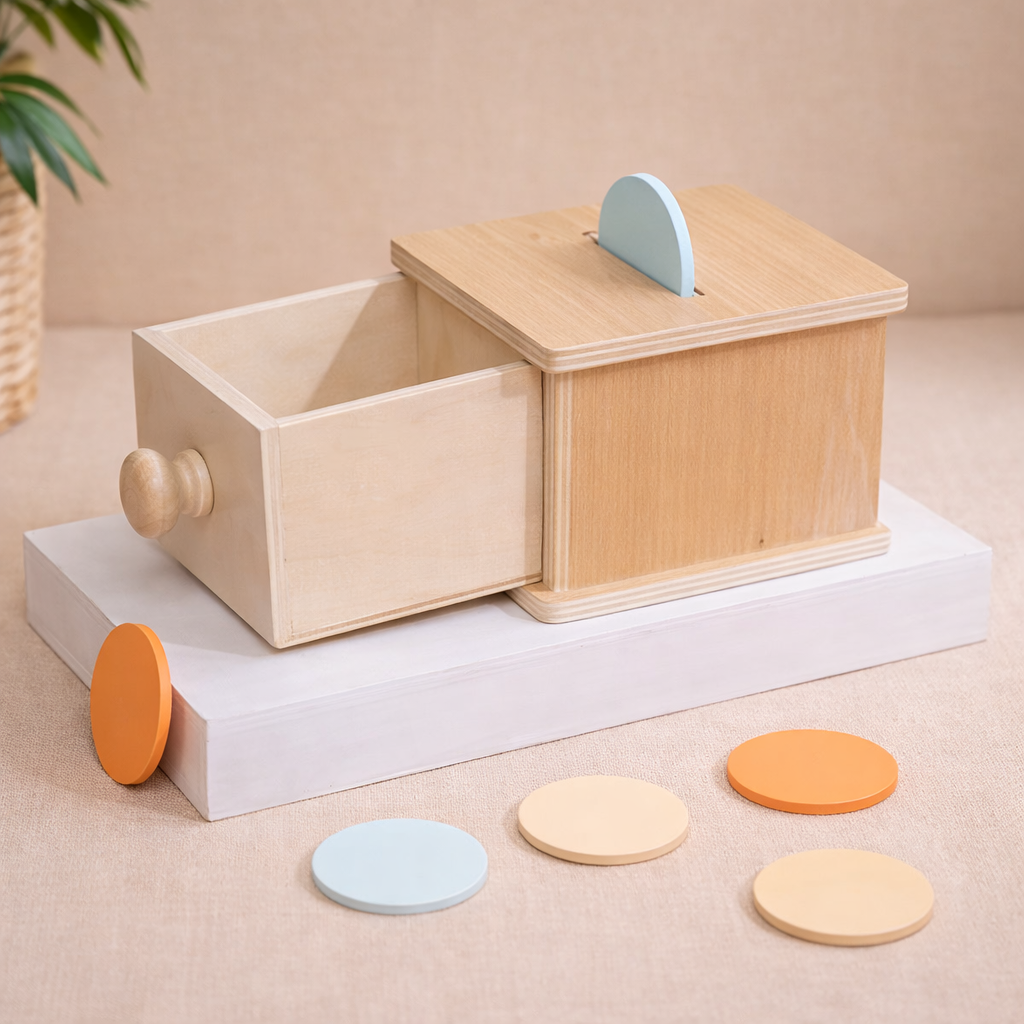 Montessori Box i Træ