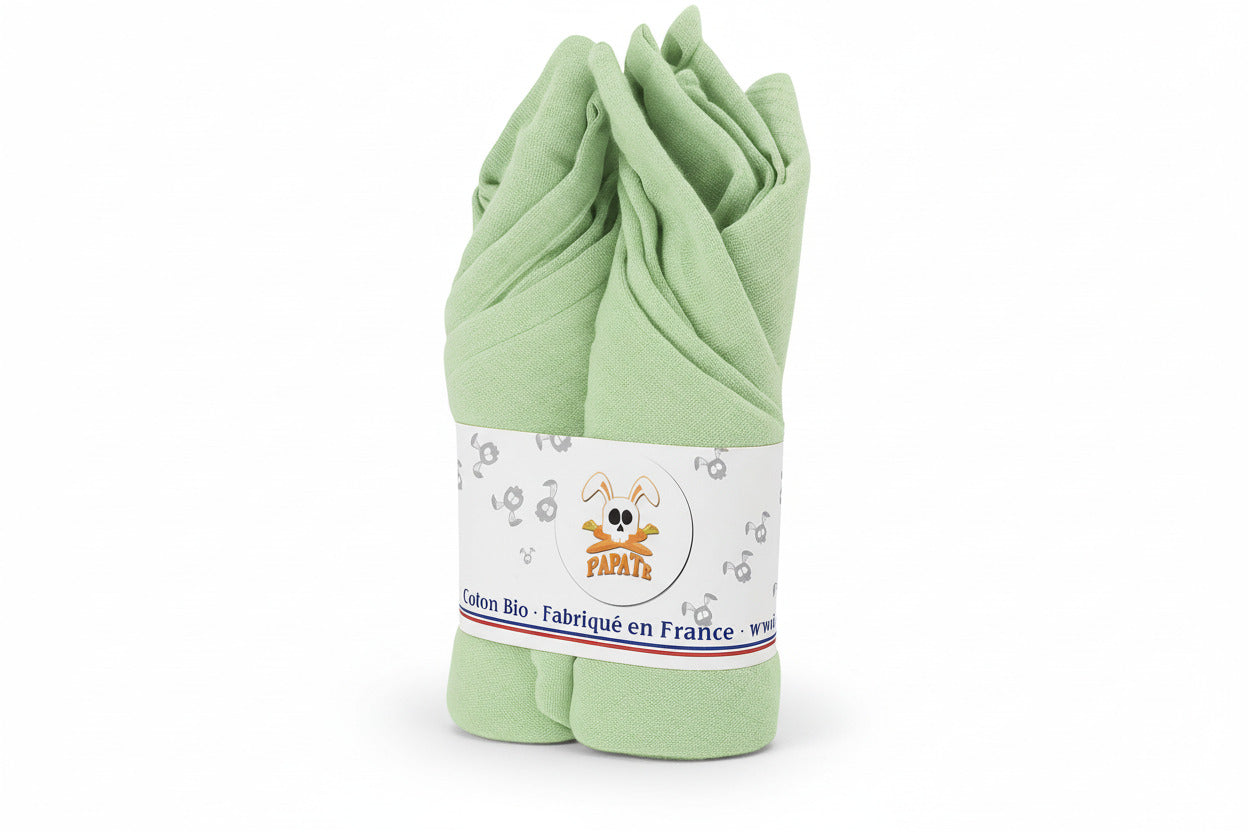 Blød Musselin Klud – Grøn