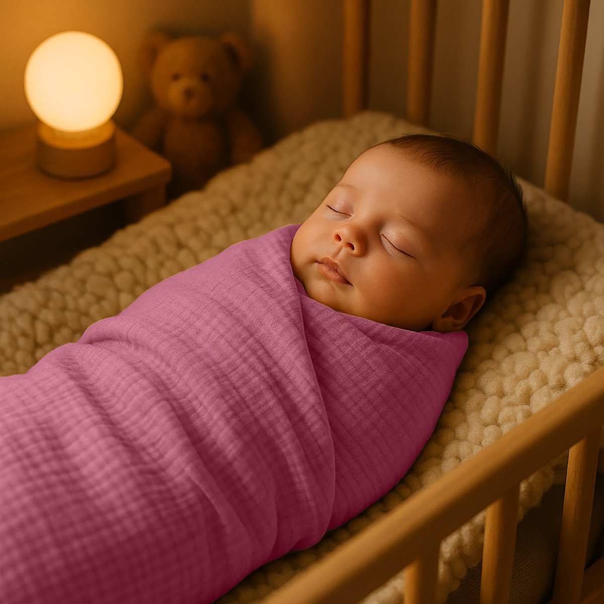 Blød Musselin Klud – Pink