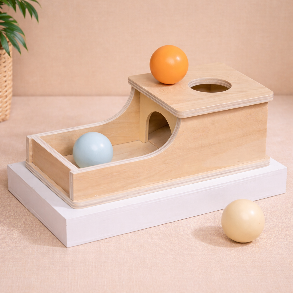 Montessori Box i Træ